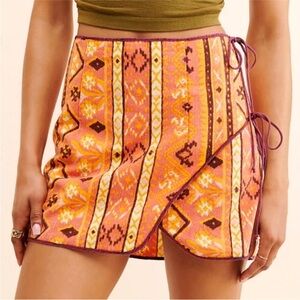 Free People - Cleo Wrap Skirt NWT